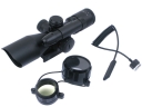 Accurate LT-2.5-10*40E 10mW Shockproof Waterproof Hunting Riflescope